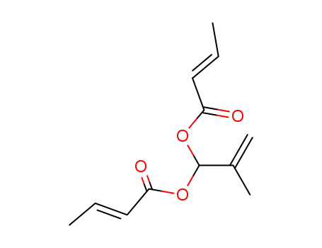 3,3-bis-<i>trans</i>-crotonoyloxy-2-methyl-propene