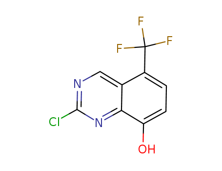 8-Quinazolinol, 2-chloro-5-(trifluoromethyl)-  Cas  2.953040-23-8 98%
