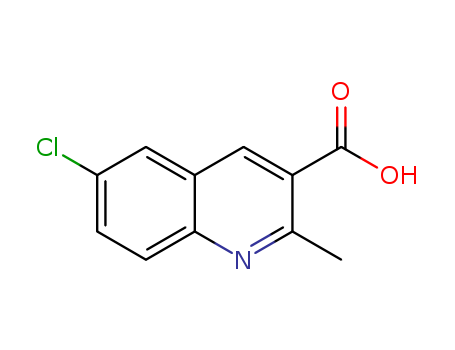 6-CHLORO-2-METHYLQUINOLINE-3-CARBOXYLIC ACID