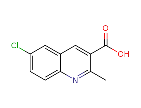 6- 클로로 -2- 메틸 퀴놀린 -3- 카복실산