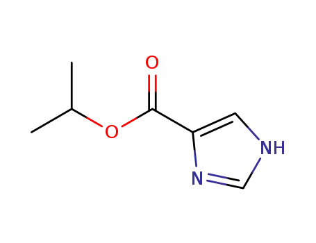 Molecular Structure of 952732-55-7 (1H-Imidazole-5-carboxylic  acid,  1-methylethyl  ester)