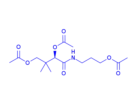 Molecular Structure of 94089-18-6 (4-[(3-acetoxypropyl)amino]-2,2-dimethyl-4-oxobutane-1,3-diyl diacetate)