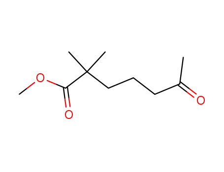 Molecular Structure of 926-27-2 (2,2-Dimethyl-6-oxoheptanoic acid methyl ester)