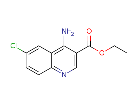 4-Amino-6-chloroquinoline-3-carboxylic acid ethyl ester