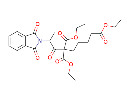 Ethyl-6,6-dicarbethoxy-7-oxo-8-phthalimidopelargonate
