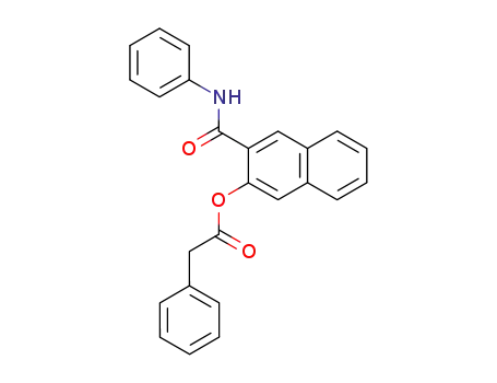 Molecular Structure of 95819-29-7 (NAPHTHOL AS PHENYLACETATE)