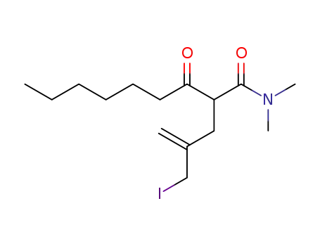 Nonanamide, 2-[2-(iodomethyl)-2-propenyl]-N,N-dimethyl-3-oxo-