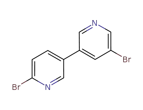Molecular Structure of 942206-15-7 (5,6'-DIBROMO-[3,3']-BIPYRIDINE)