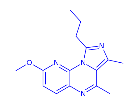 Imidazo[1,5-a]pyrido[3,2-e]pyrazine, 2-methoxy-6,7-dimethyl-9-propyl-
