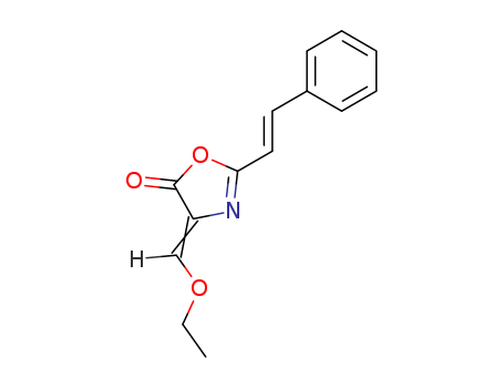 2-STYRYL-4-ETHOXYMETHYLENE-5-OXAZOLONE