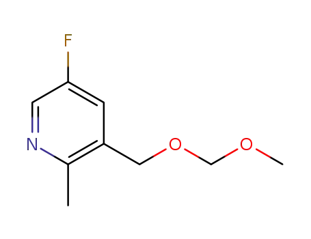 5-fluoro-3-((methoxymethoxy)methyl)-2-methylpyridine