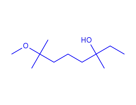 Molecular Structure of 94230-87-2 (7-methoxy-3,7-dimethyloctan-3-ol)
