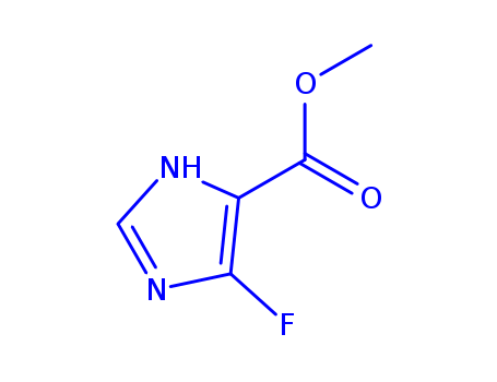 1H-Imidazole-4-carboxylic  acid,  5-fluoro-,  methyl  ester