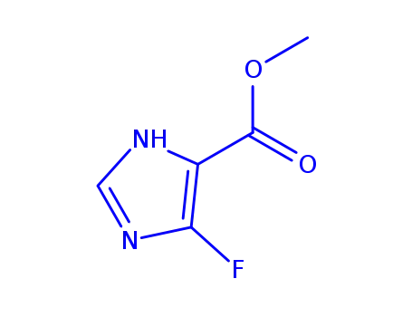 1H-Imidazole-4-carboxylic  acid,  5-fluoro-,  methyl  ester