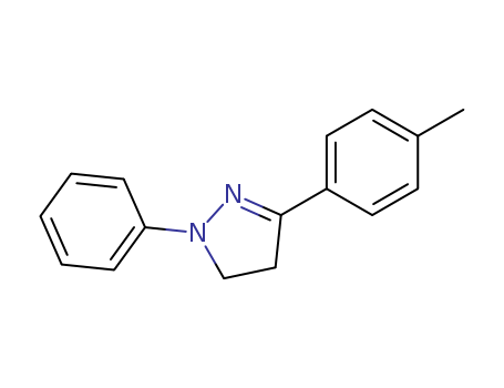 1H-Pyrazole, 4,5-dihydro-3-(4-methylphenyl)-1-phenyl-