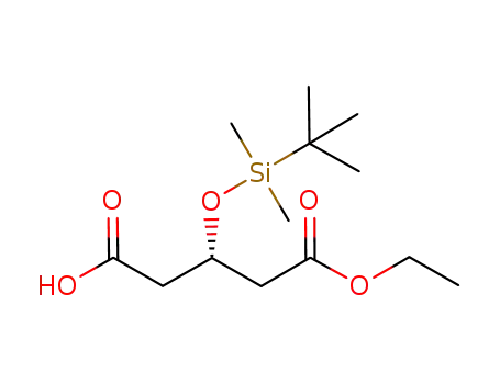 Ethyl (S)-3-(tert-butyldimethylsiloxy)glutarate