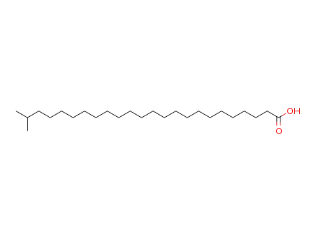 Molecular Structure of 94245-49-5 (Tetracosanoic acid, 23-methyl-)