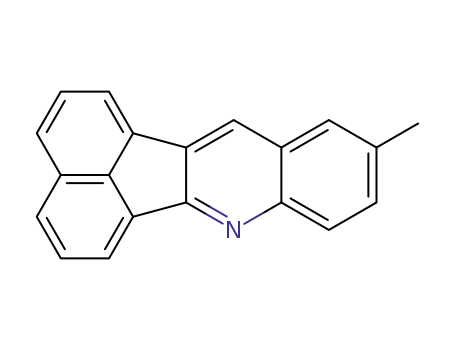 Molecular Structure of 94223-87-7 (10-METHYLACENAPHTHO(1,2-B)QUINOLINE)
