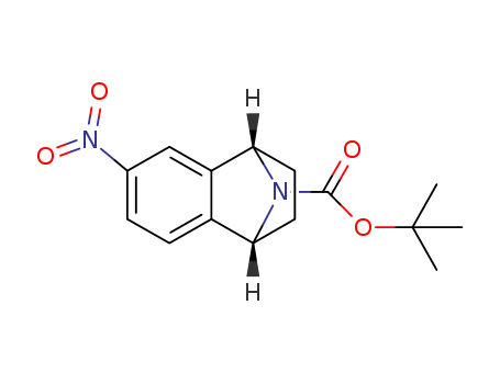 6-NITRO-(1R,4S)-1,2,3,4-TETRAHYDRO-1,4-EPIAZANO-NAPHTHALENE-9-CARBOXYLIC ACID TERT-BUTYL ESTER