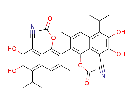 Gossylic nitrile-1,1'-diacetate