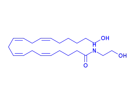 20-hydroxy-5,8,11,14-eicosatetraenoic acid ethanolamide