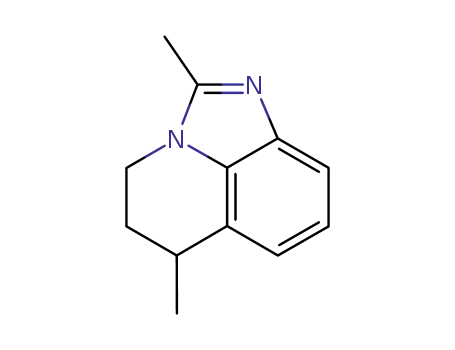 Molecular Structure of 95750-80-4 (4H-Imidazo[4,5,1-ij]quinoline,5,6-dihydro-2,6-dimethyl-(7CI,9CI))