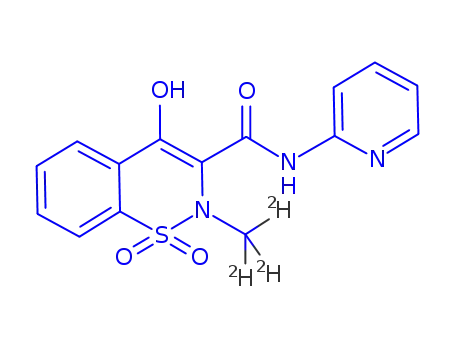 Molecular Structure of 942047-64-5 (Piroxicam-d3)