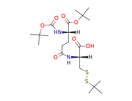 Boc-L-glutamyl-α-t-butyl-τ-(S-t-butylmercaptocysteine)