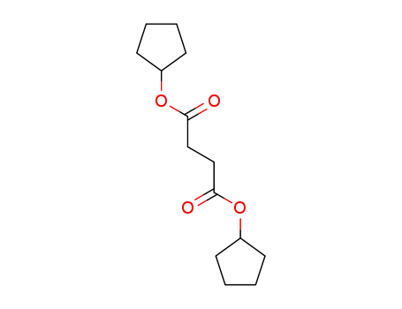 Molecular Structure of 959-69-3 (dicyclopentyl butanedioate)