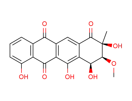 (2S,3S,4S)-2,4,5,7-Tetrahydroxy-3-methoxy-2-methyl-3,4-dihydro-2H-naphthacene-1,6,11-trione