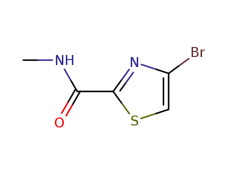 Molecular Structure of 959755-98-7 (4-bromo-N-methylthiazole-2-carboxamide)
