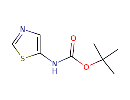 Carbamic acid, N-5-thiazolyl-, 1,1-dimethylethyl ester