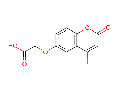 2-[(4-methyl-2-oxo-2H-chromen-6-yl)oxy]propanoic acid(SALTDATA: FREE)