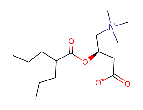Molecular Structure of 95782-09-5 (valproylcarnitine)
