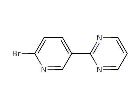Molecular Structure of 942189-65-3 (2-(6-BroMo-pyridin-3-yl)pyriMidine)