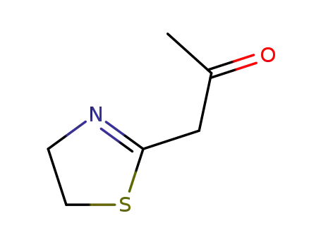 Molecular Structure of 97855-56-6 (2-Propanone, 1-(4,5-dihydro-2-thiazolyl)- (9CI))