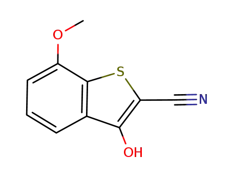 3-hydroxy-7-methoxy-1-benzothiophene-2-carbonitrile