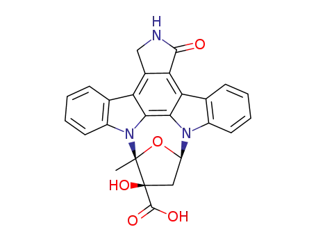 Molecular Structure of 99570-78-2 (K-252B)