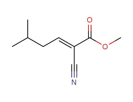 (E)-2-시아노-5-메틸-HEX-2-에노산 메틸 에스테르