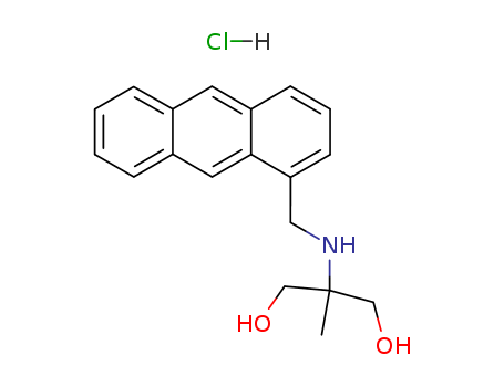 1,3-PROPANEDIOL,2-((1-ANTHRACENYLMETHYL)AMINO)-2-METHYL-,HYDROCHLORI DECAS