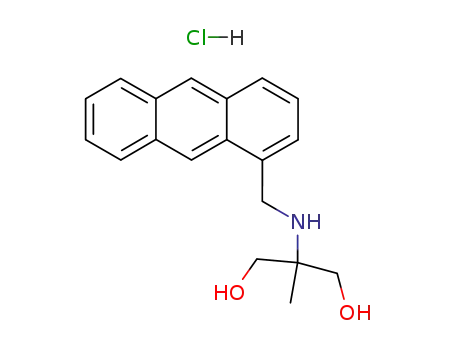1,3-프로판디올, 2-((1-안트라세닐메틸)아미노)-2-메틸-, 염산염
