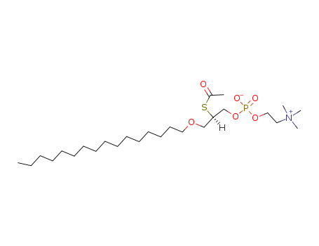 1-O-Hexadecyl-2-deoxy-2-thio-S-acetyl-sn-glyceryl-3-phosphorylcholine CAS No.96801-55-7
