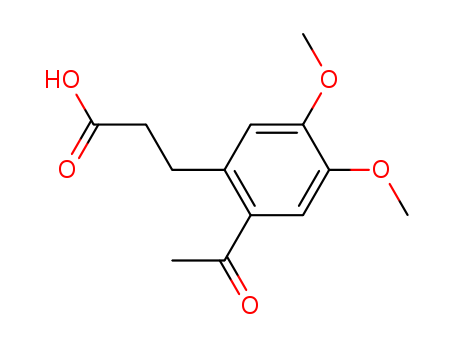 3-(2-acetyl-4,5-diMethoxyphenyl)propanoic acid