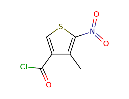 3-THIOPHENECARBONYL CHLORIDE,4-METHYL-5-NITRO-