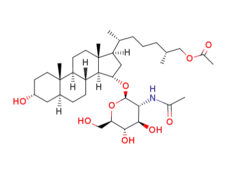 [(25R)-26-(Acetyloxy)-3α-hydroxy-5α-cholestan-15α-yl]2-(acetylamino)-2-deoxy-β-D-glucopyranoside