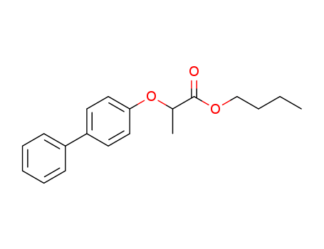 Propanoic acid, 2-([1,1'-biphenyl]-4-yloxy)-, butyl ester cas  94385-39-4