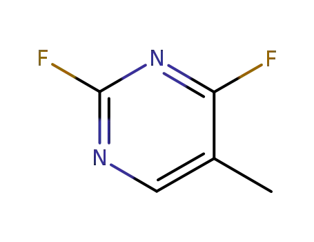 Pyrimidine, 2,4-difluoro-5-methyl- (9CI)