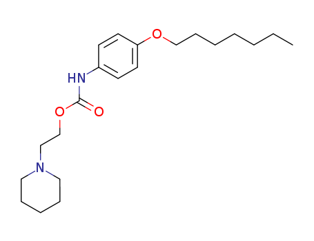 2-PIPERIDIN-1-YLETHYL-4-HEPTYLOXYPHENYLCARBAMATE