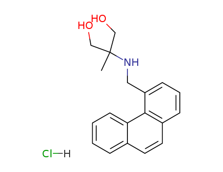 1,3-PROPANEDIOL,2-METHYL-2-((4-PHENANTHRENYLMETHYL)AMINO)-,HYDROCHLO RIDECAS
