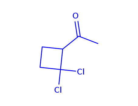Molecular Structure of 96660-97-8 (Ethanone, 1-(2,2-dichlorocyclobutyl)- (9CI))